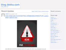 Tablet Screenshot of dekks.com